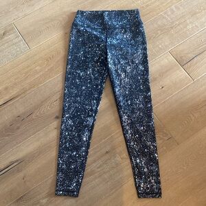 Sweaty Betty Goddess Foil Workout Leggings